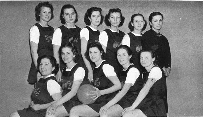 Womens basketball 1938