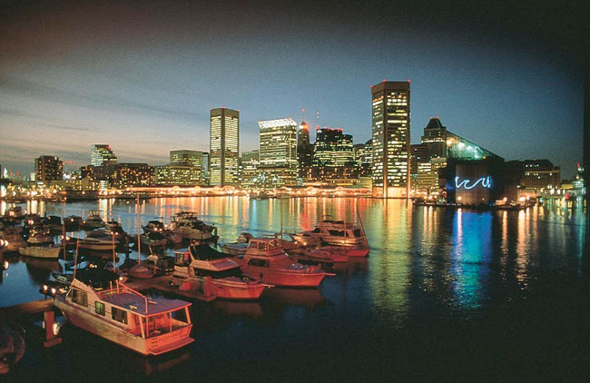 Boats in the Inner Harbor