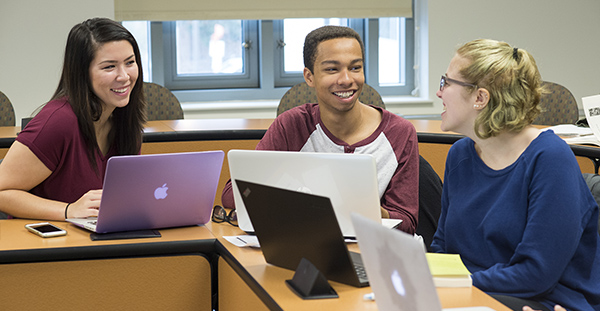 smiling student