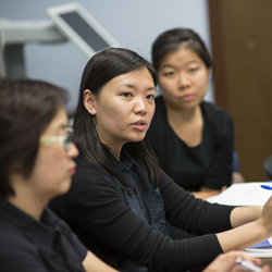 Education officials from Singapore discuss student accommodations with UBalt experts