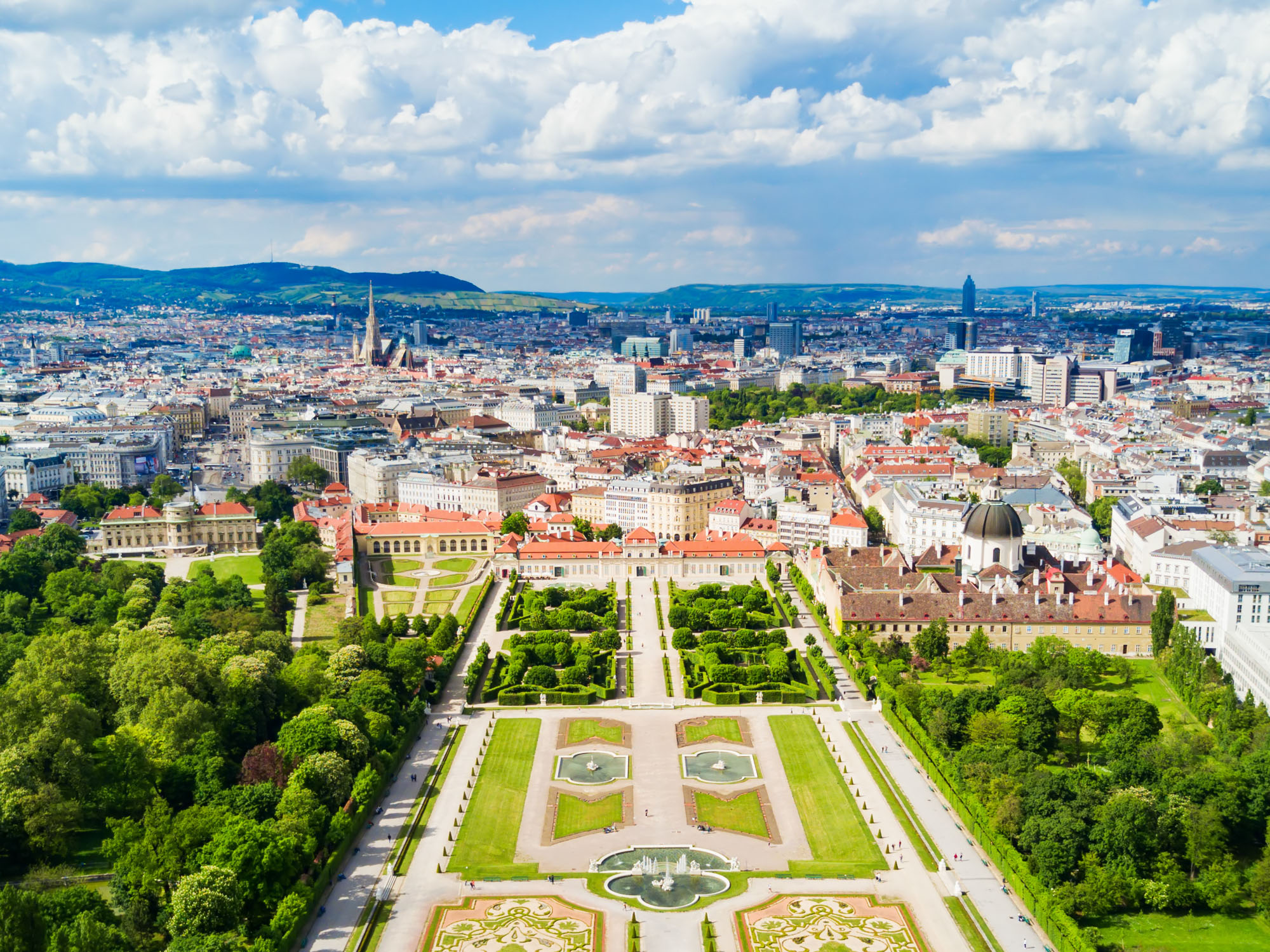 stock image of Vienna Austria