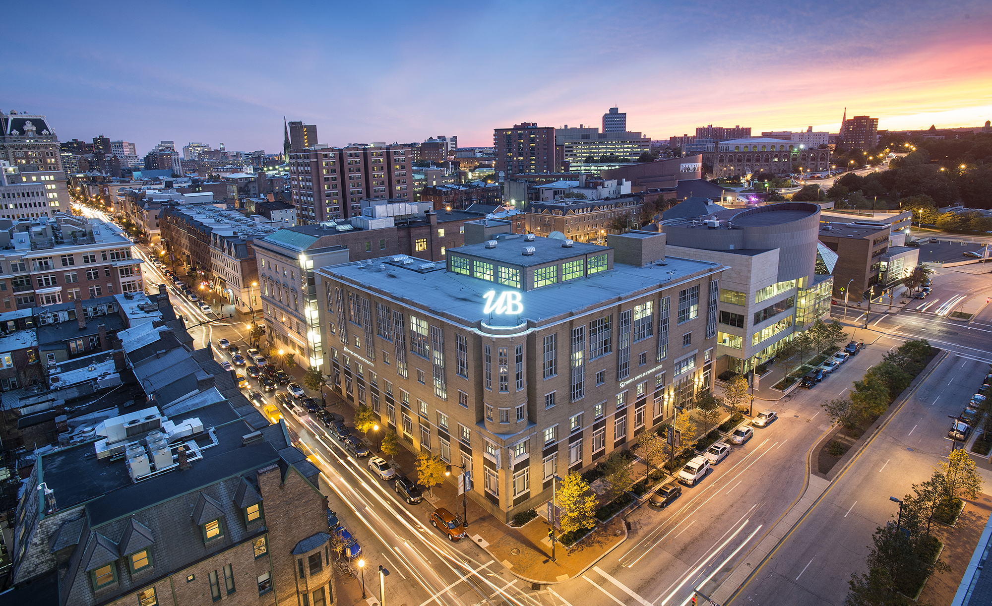 University of Baltimore at Night