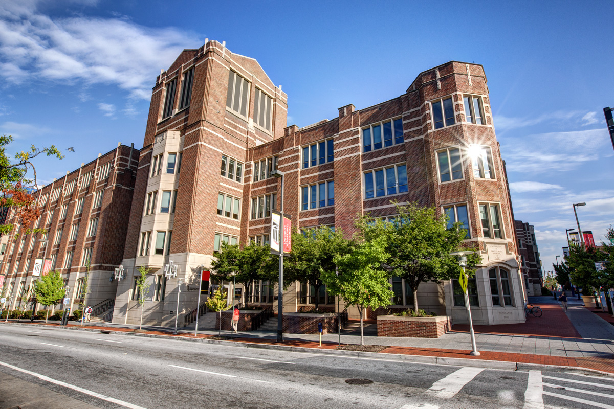 hero image-Carey School of Law building doors