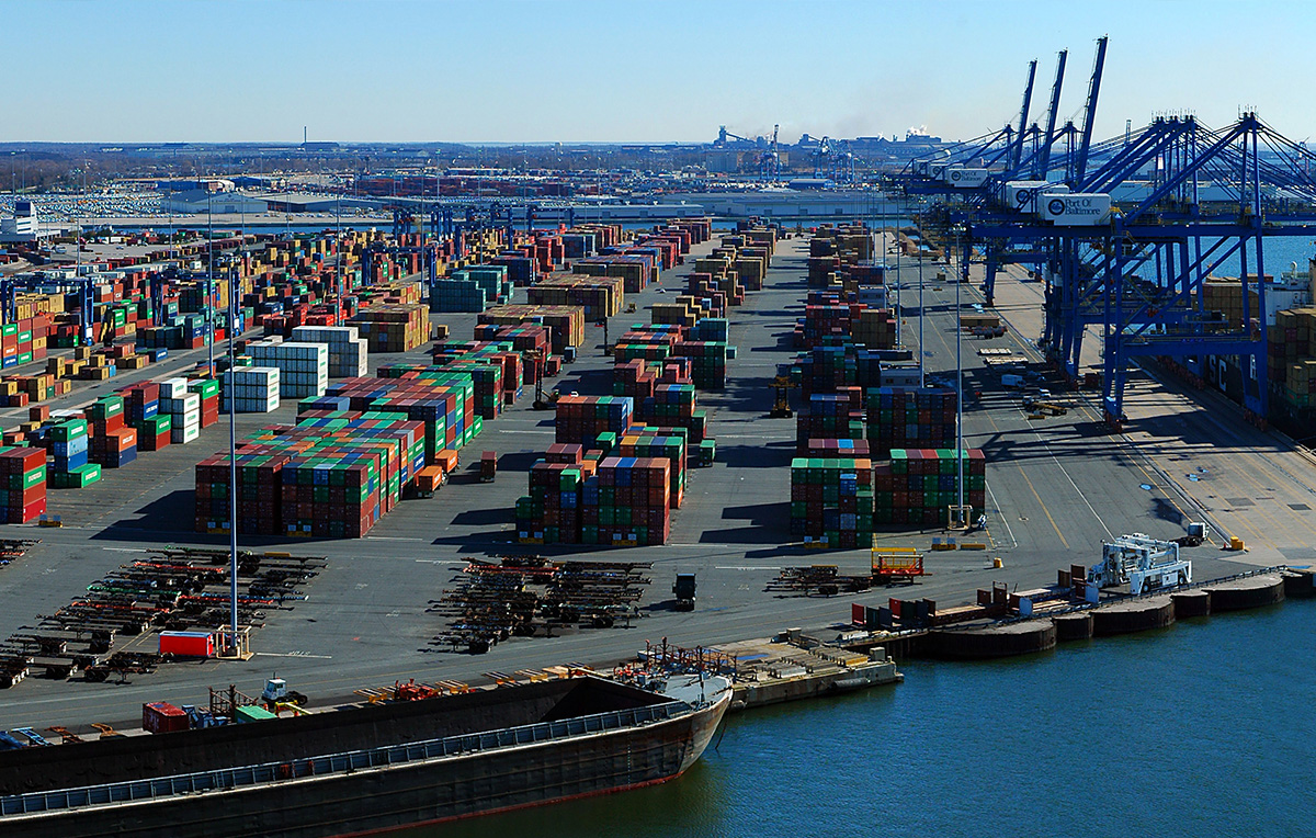 image of the Port of Baltimore