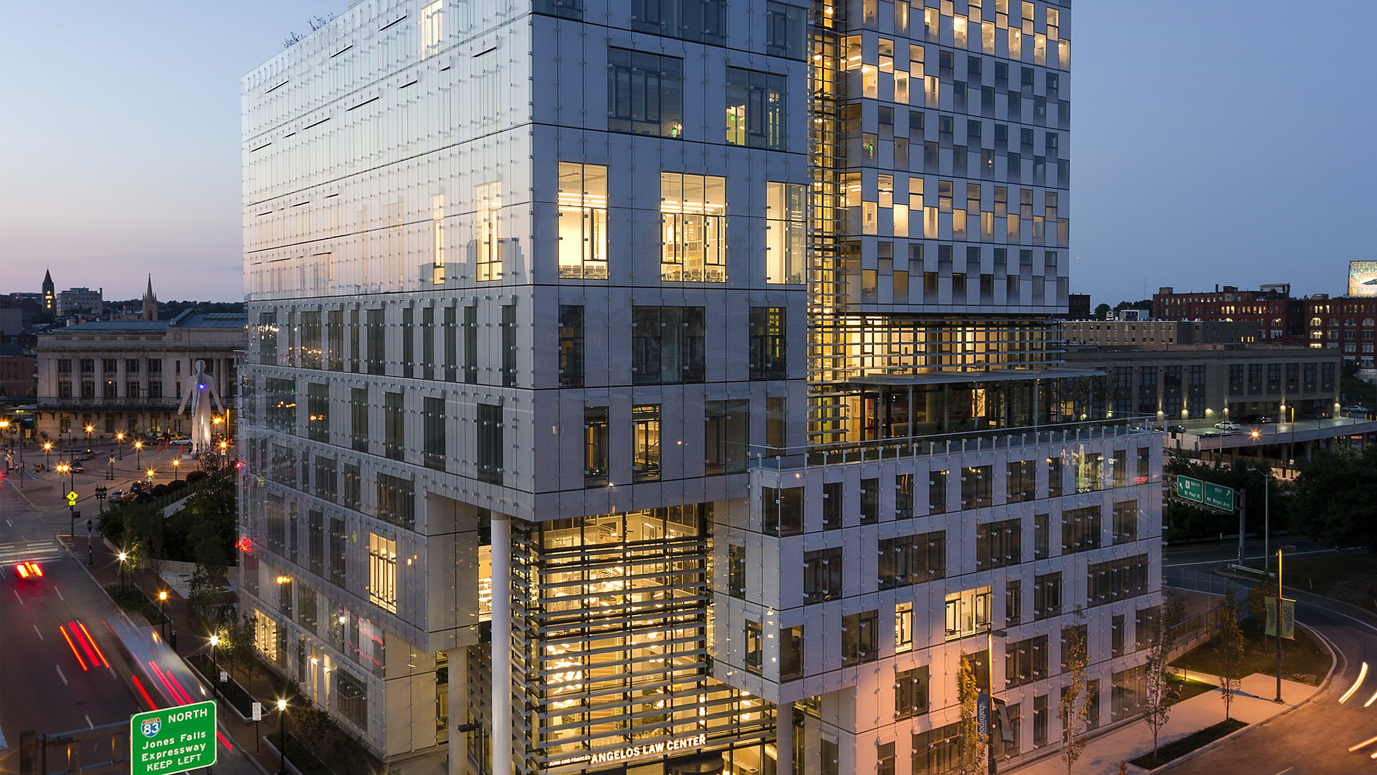 University of Baltimore School of Law building exterior