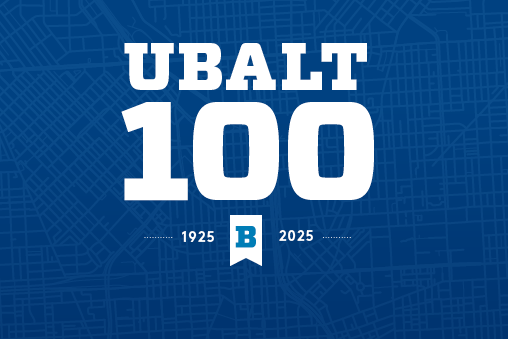 UBalt 100 logo